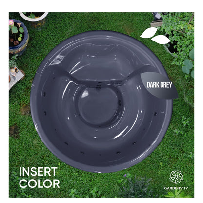 Special Offer - Wood Fired Hot Tub | 12 hydro & 12 air jets | Grey fibreglass insert | for 4-6 Persons | Pre-configured