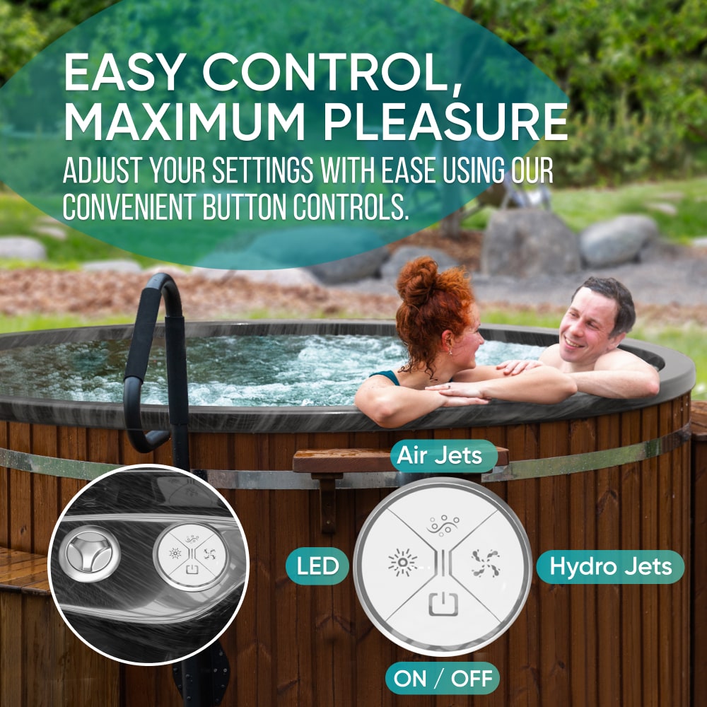 Premium Sand Filter  Wood Fired Hot Tub | Best Configuration