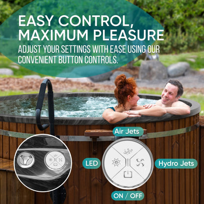 Premium Sand Filter  Wood Fired Hot Tub | Best Configuration