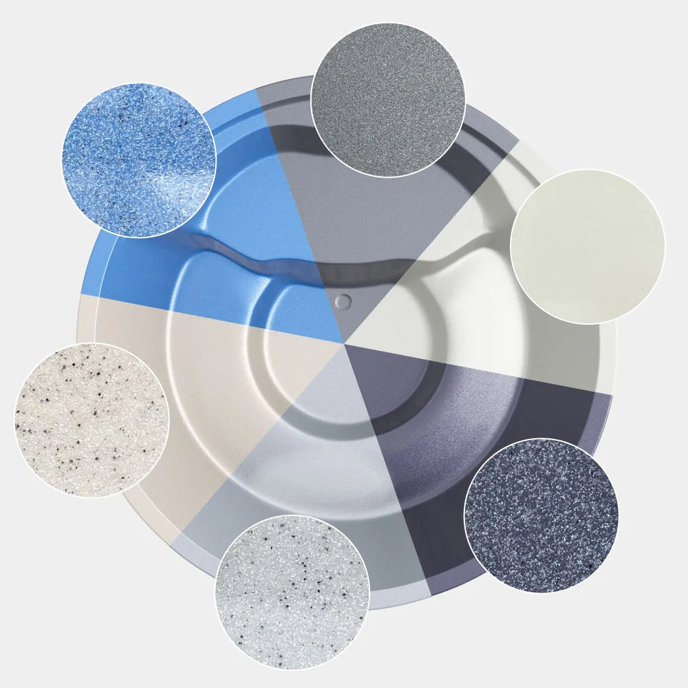 GfK-Einsatzfarben für den Hot Tub