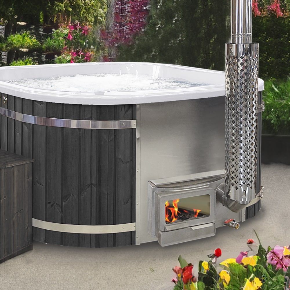 Öfen Holzofen Heizung für Hot Tub Badefass UKO Horizon | AISI 304 