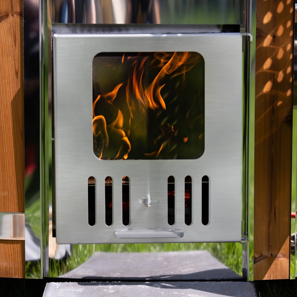 Öfen Holzofen Heizung für Hot Tub Badefass UKO Wellness 85 | AISI 304 | 