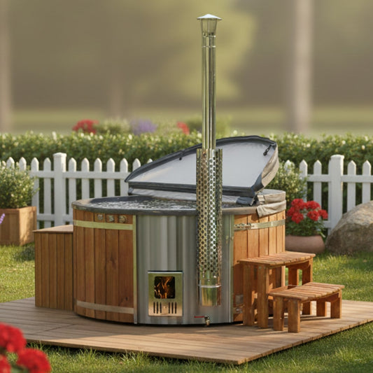 Hot Tub | Grau 6-8 | Sandfilter + UV-C | AISI316