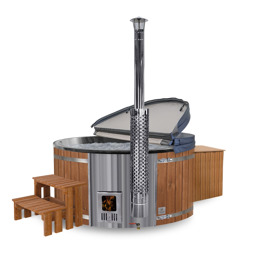 Premium Sand Filter  Wood Fired Hot Tub | Best Configuration