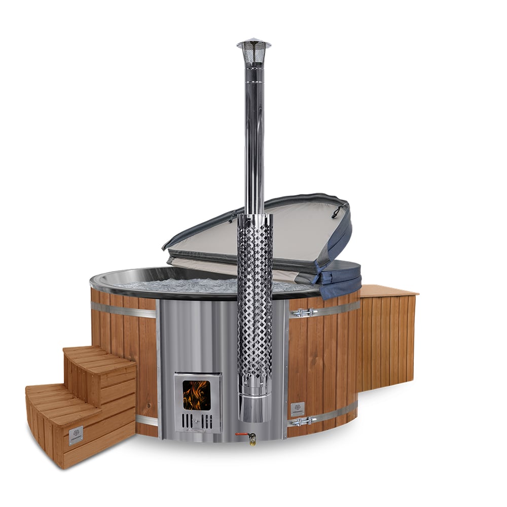 Premium Sand Filter  Wood Fired Hot Tub | Best Configuration