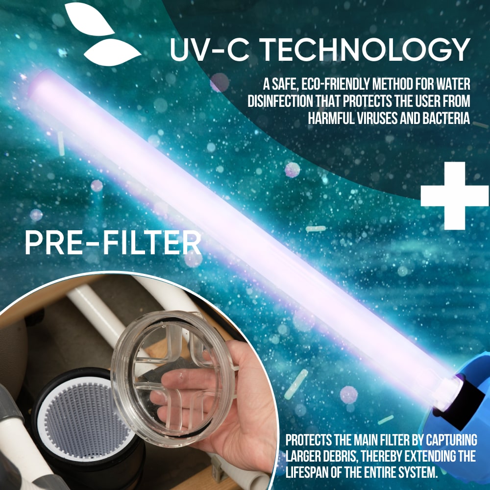 Hot Tub mit Premium-Sandfilter | Optimale Ausstattung | Externer Ofen