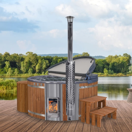 Vollausstattung Hot Tub | Verta-Ofen | Premium-Filter